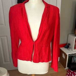 Jones New York red blazer